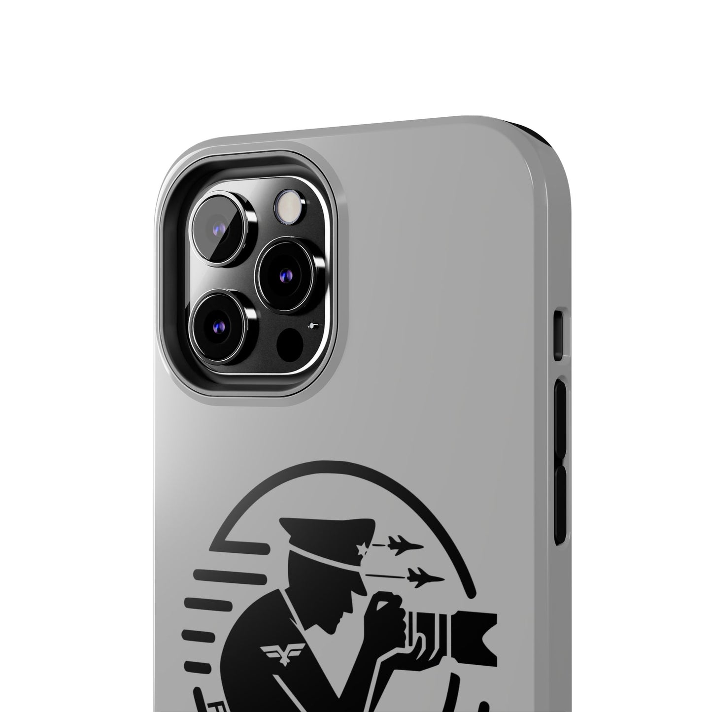 Flying Photographer Phone Case Gray