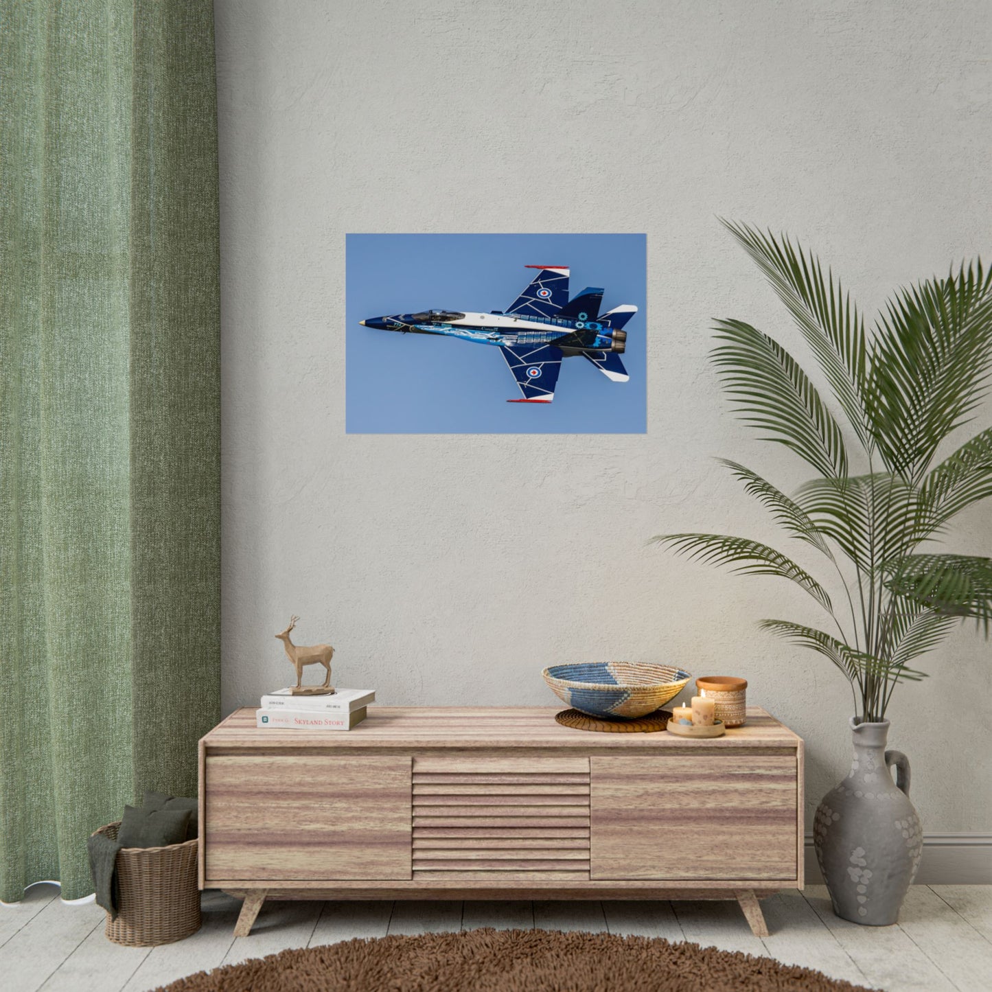 Rolled Poster Canadian Air Force CF-18 Hornet