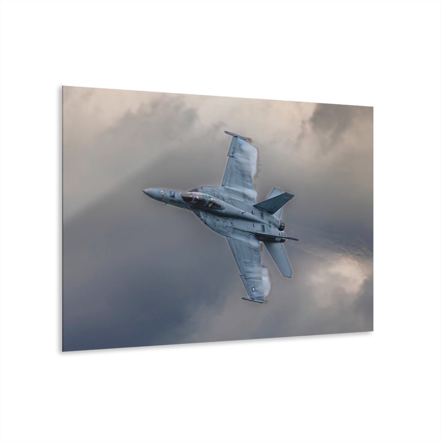 Acrylic Print F/A-18F Super Hornet Fighter Jet Wall Art