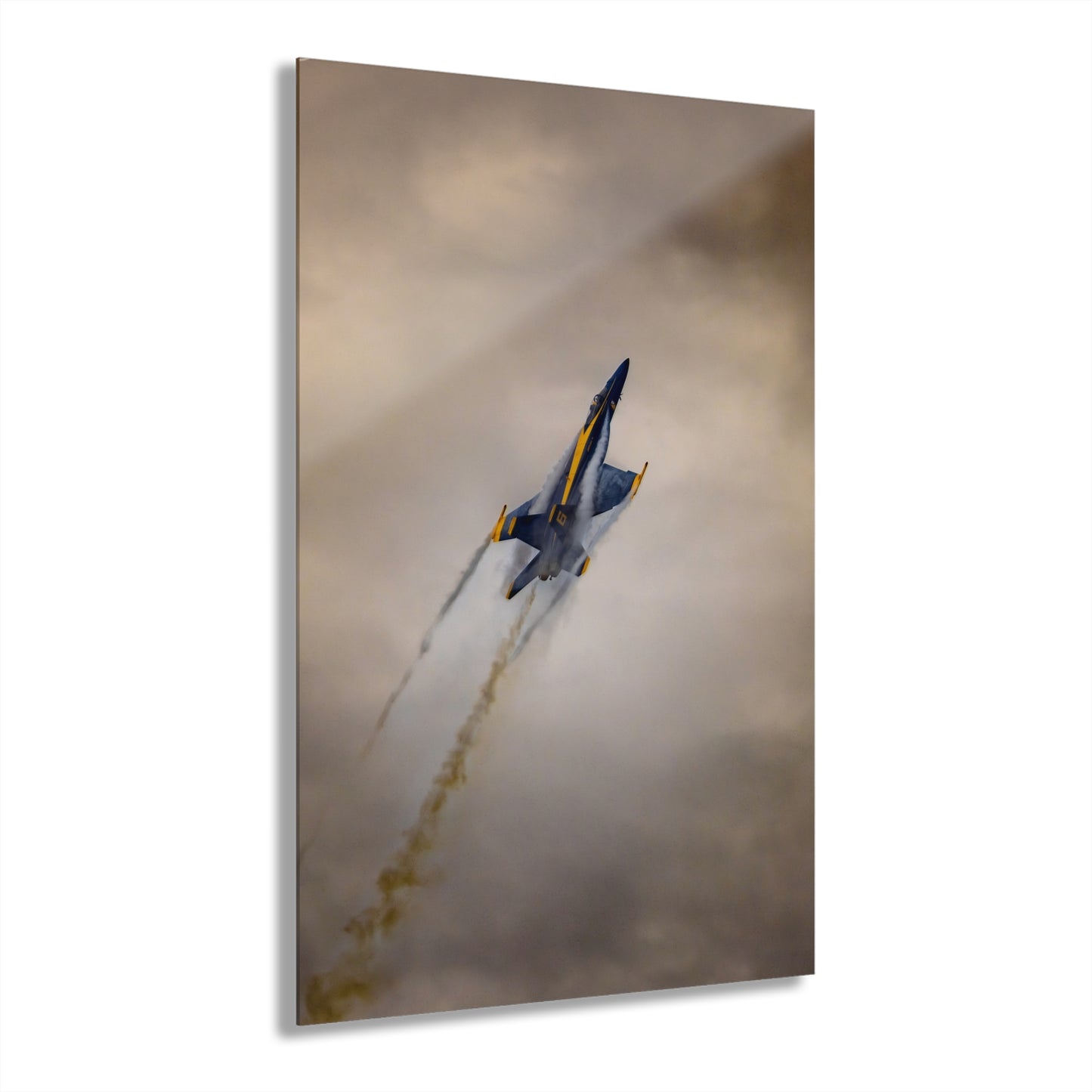 Acrylic Print - Blue Angel #6 Going Vertical