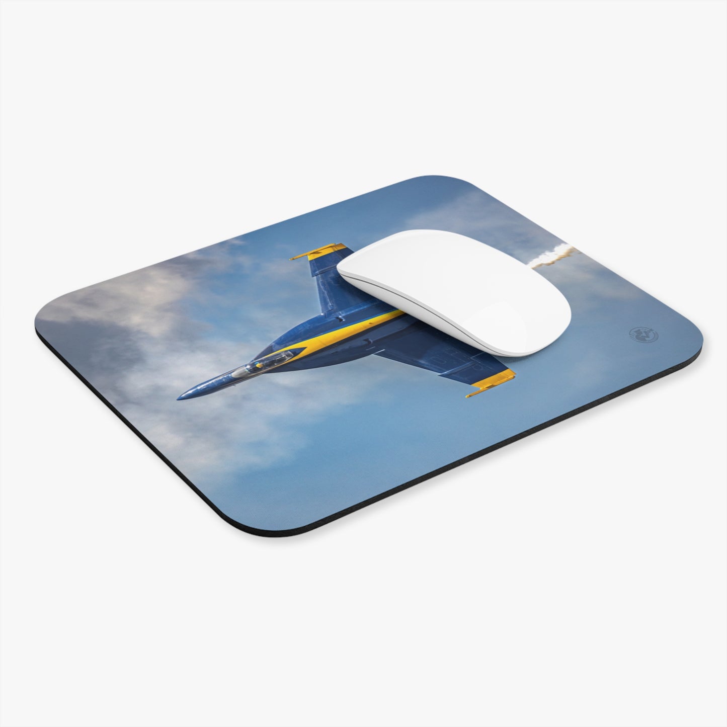 Blue Angels Jet Mouse Pad — Military Aircraft Desk Mat