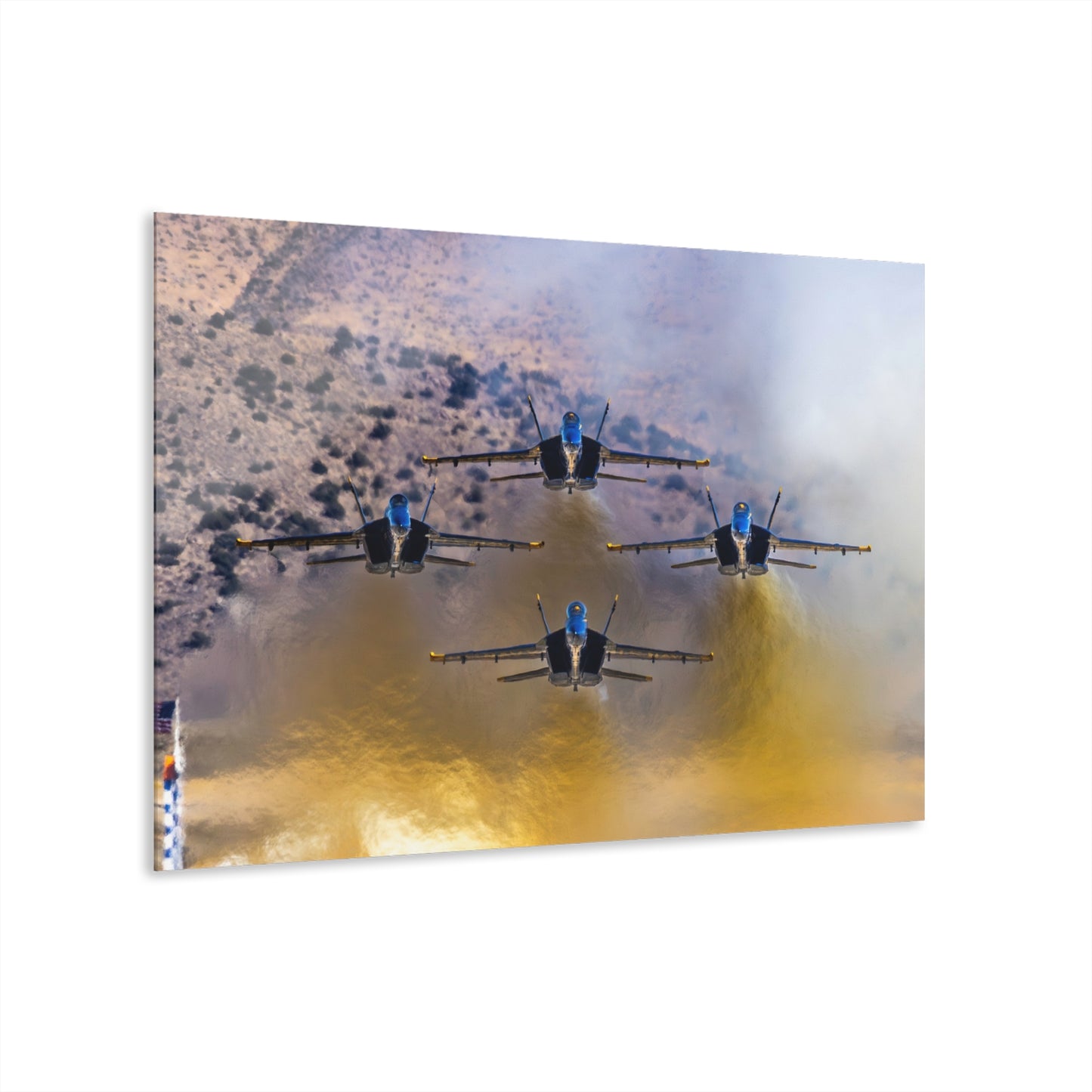 Acrylic Print - Blue Angels Takeoff Head-on